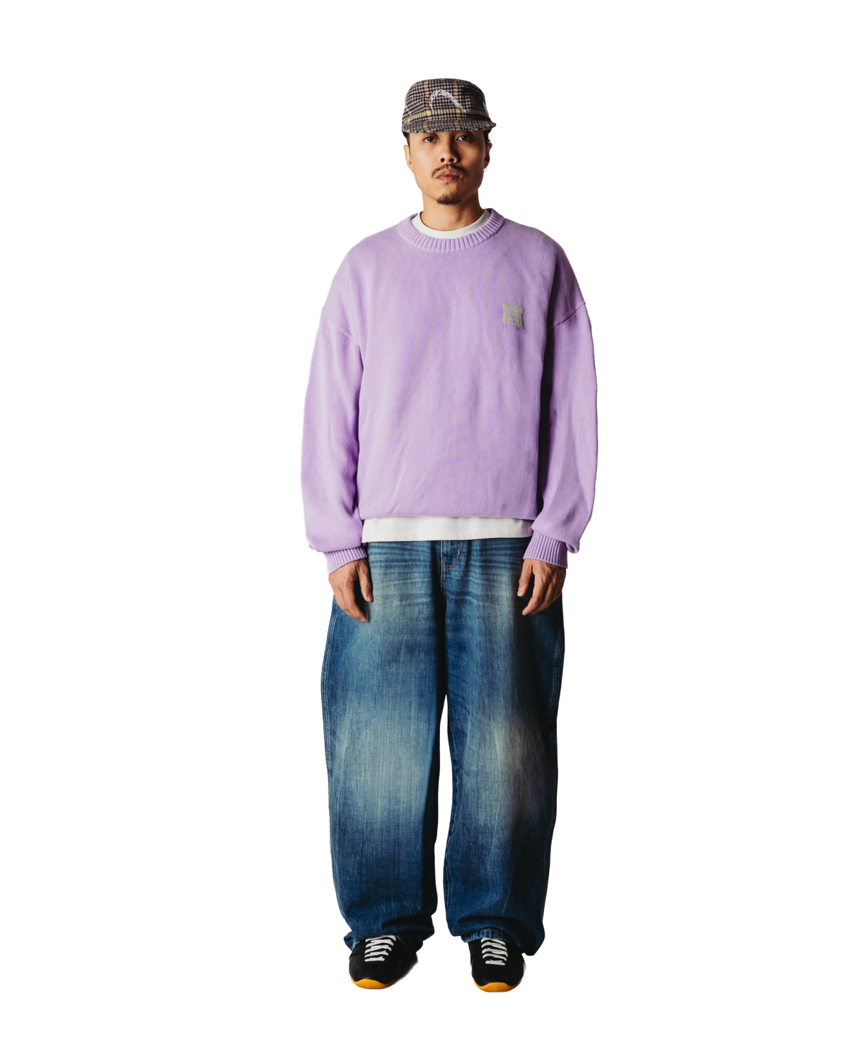 WOODBIRD KURT TIGER CREW Dusty Violet