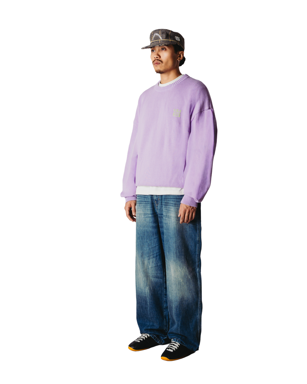 WOODBIRD KURT TIGER CREW Dusty Violet