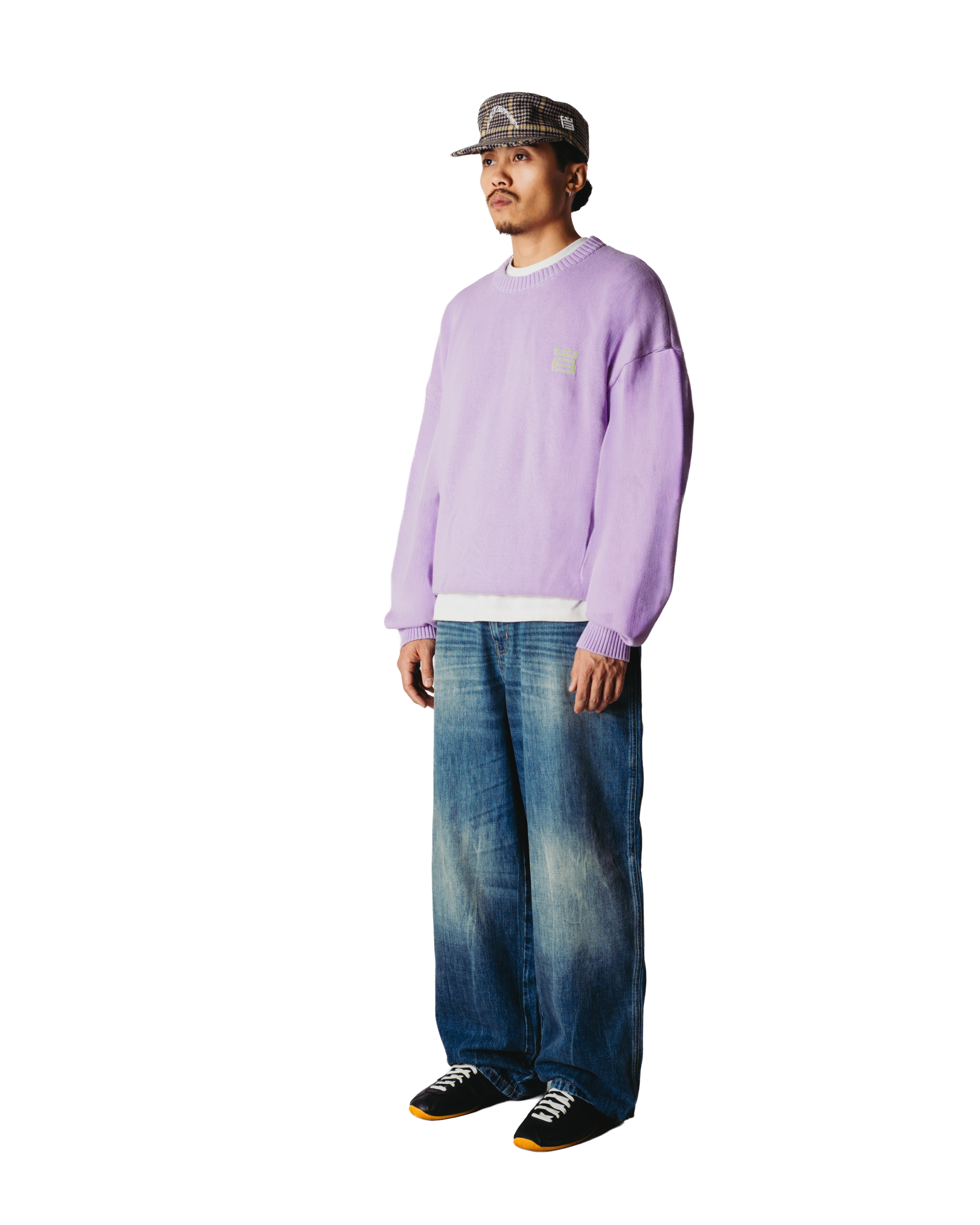 WOODBIRD KURT TIGER CREW Dusty Violet