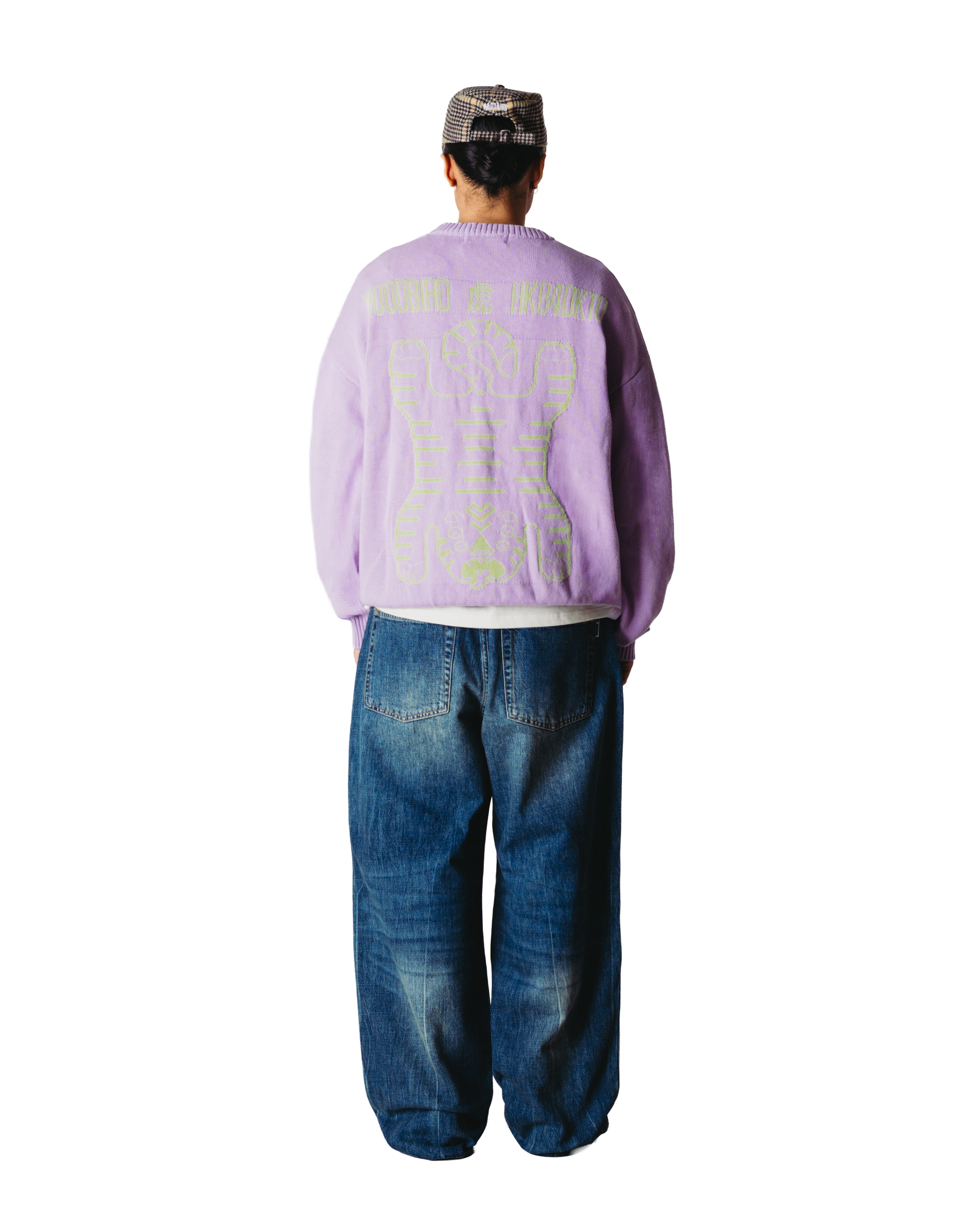WOODBIRD KURT TIGER CREW Dusty Violet