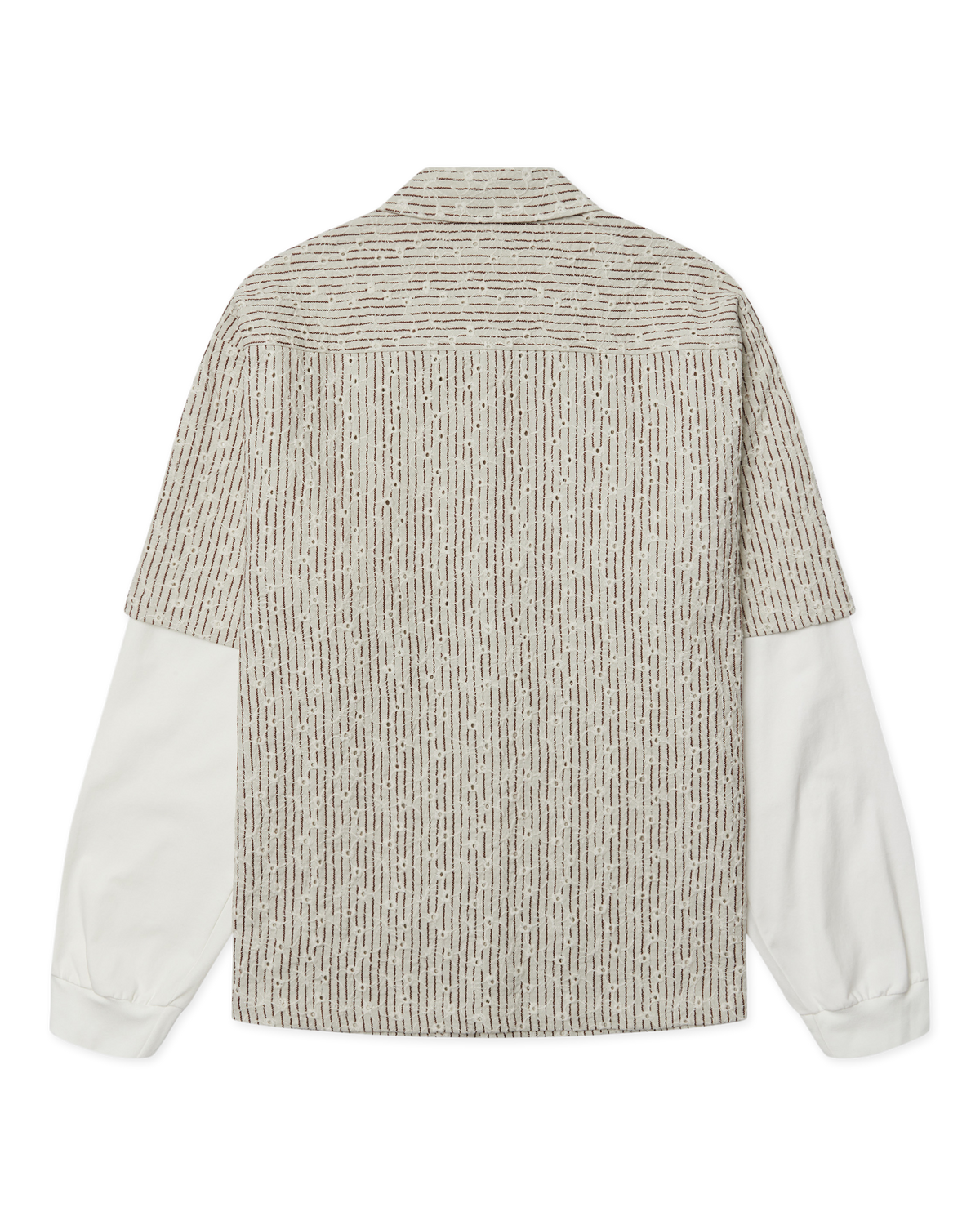 WOODBIRD WANG J SLEEVE SHIRT Off White
