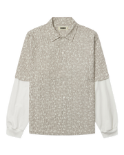 WOODBIRD WANG J SLEEVE SHIRT Off White