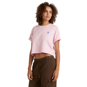 ROARK W SUNBURST BOXY CROPPED PREMIUM TEE 
