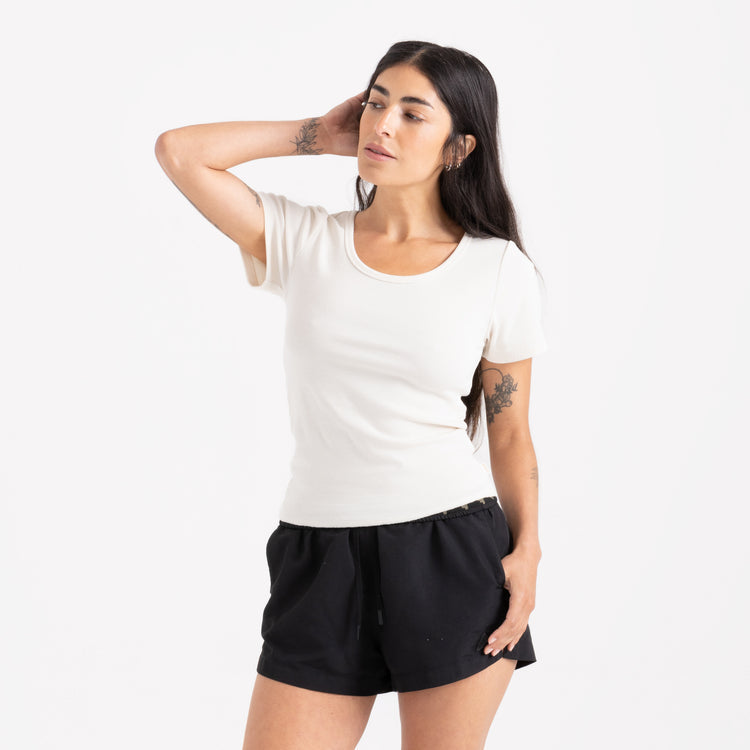 ROARK W WIND WORN TEE 