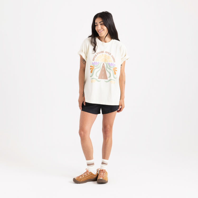 ROARK W ROAD RISE OVERSIZED TEE 