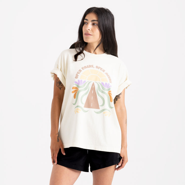 ROARK W ROAD RISE OVERSIZED TEE 