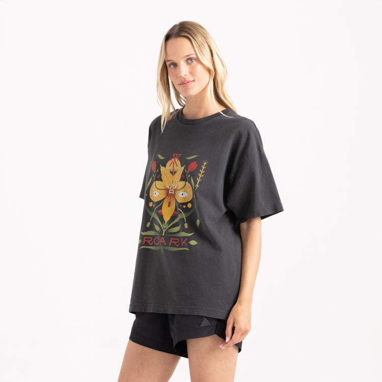 ROARK W TOMAS WILDFLOWER OVERSIZED TEE