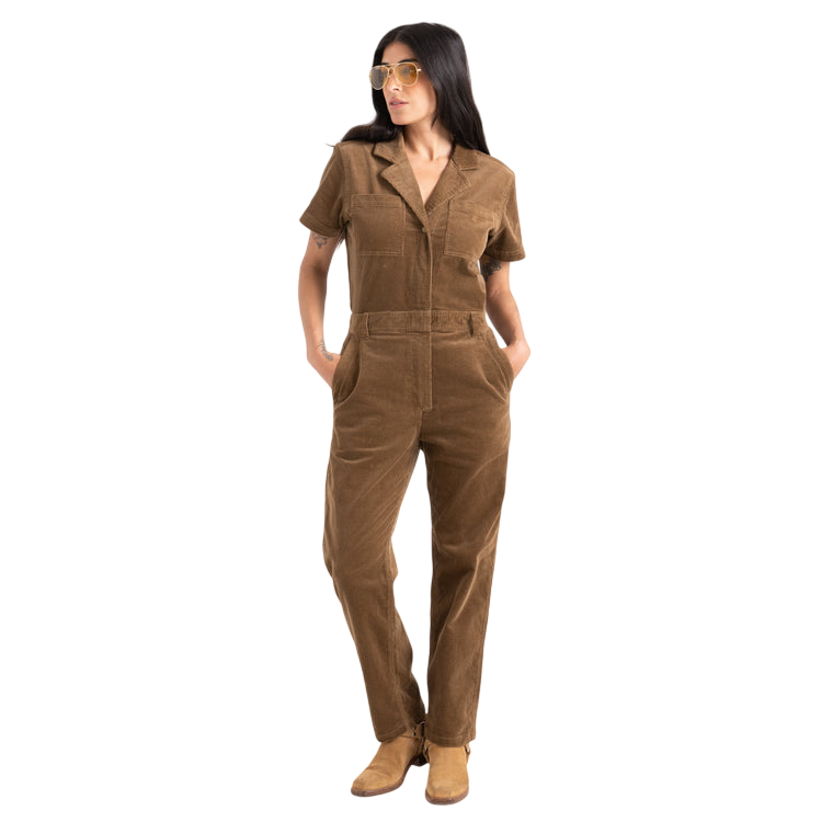 ROARK W LAYOVER CORD JUMPSUIT
