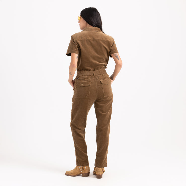 ROARK W LAYOVER CORD JUMPSUIT