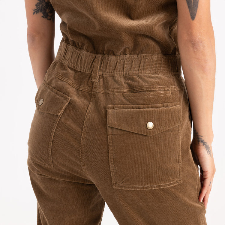 ROARK W LAYOVER CORD JUMPSUIT