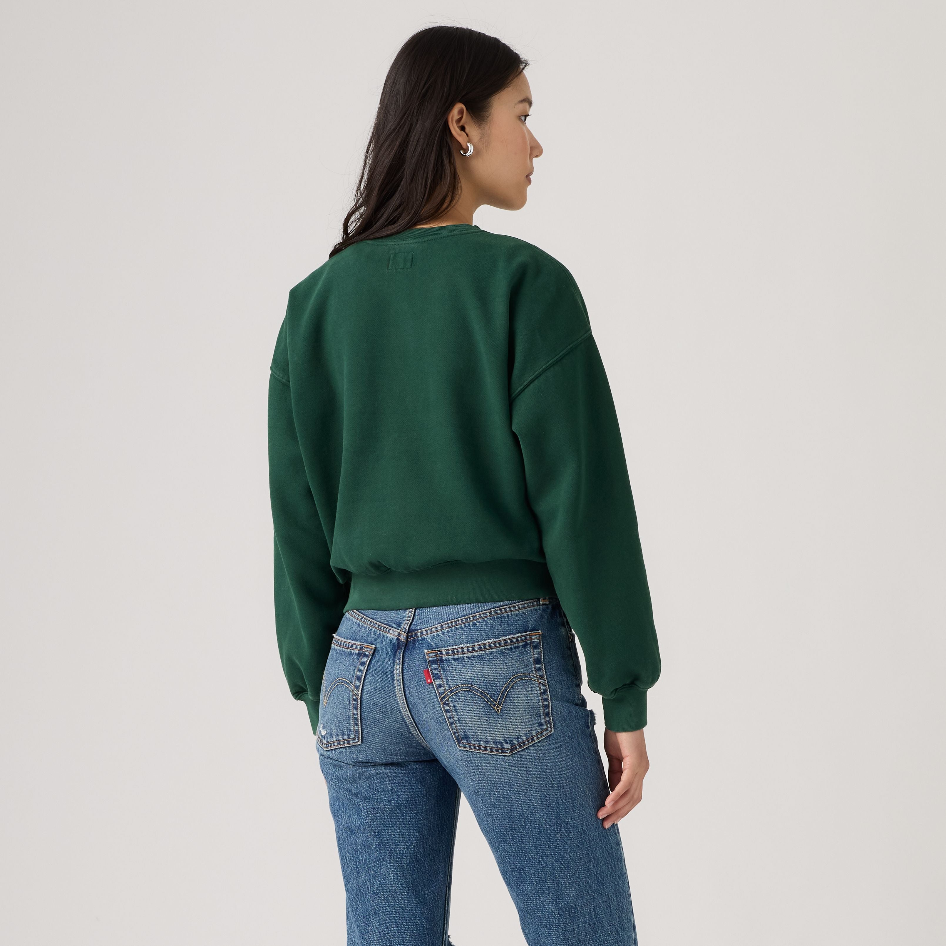 Levis W Vintage Boxy Sweatshirt - porté de dos