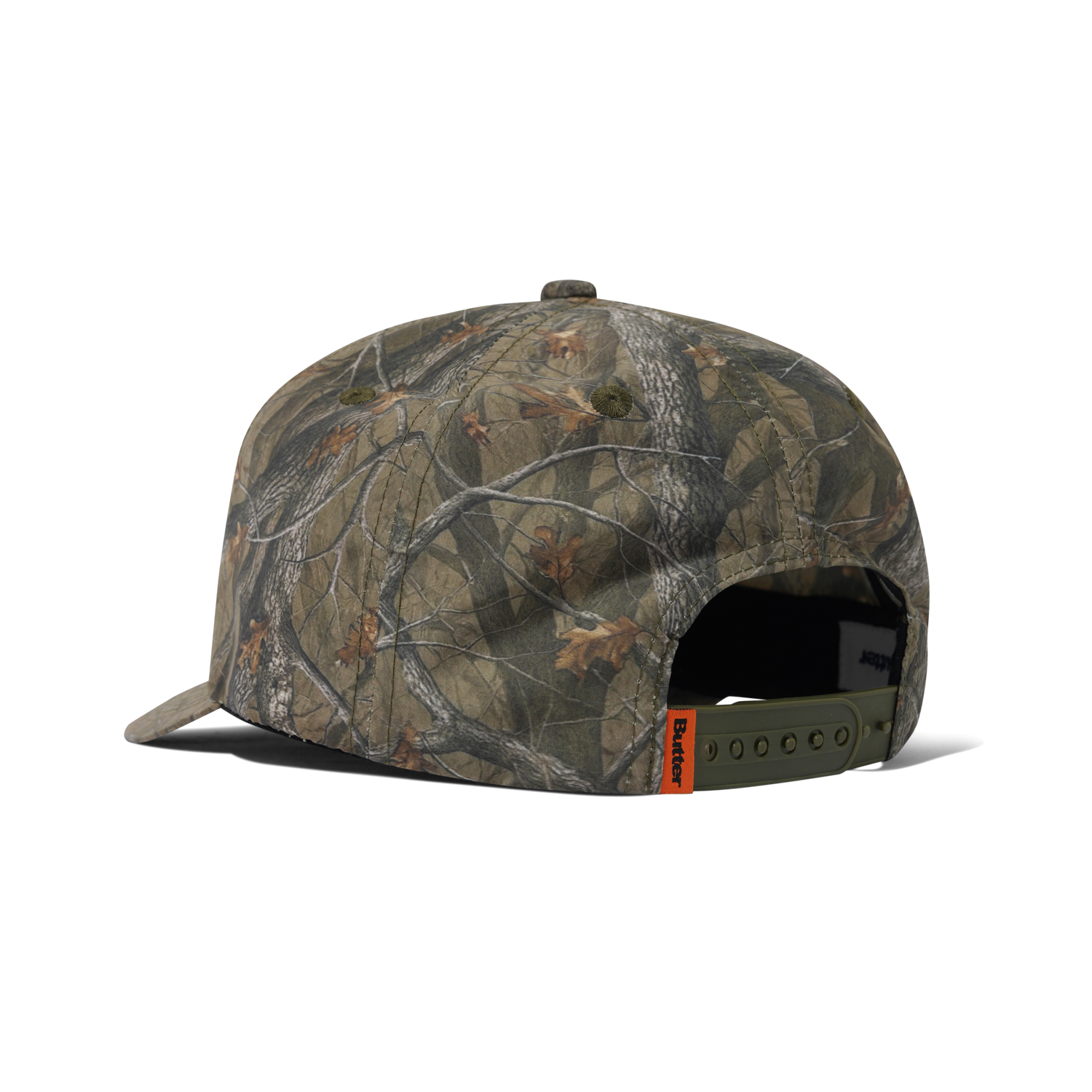 Butter Goods Warped 5 Pannel Cap Forest Camo - vue 2