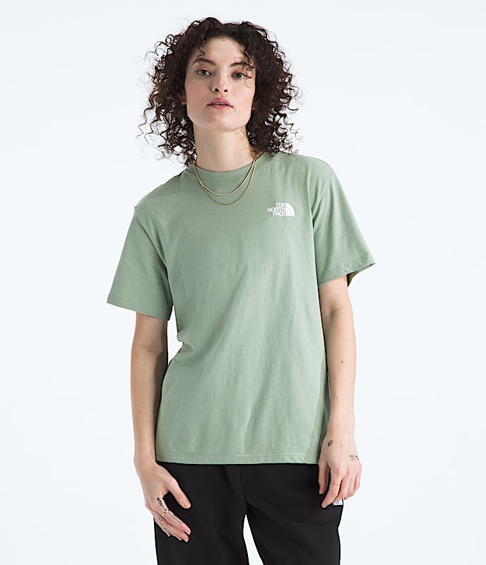THE NORTH FACE W EVOLUTION BOX NSE SHORT SLEEVE TEE 