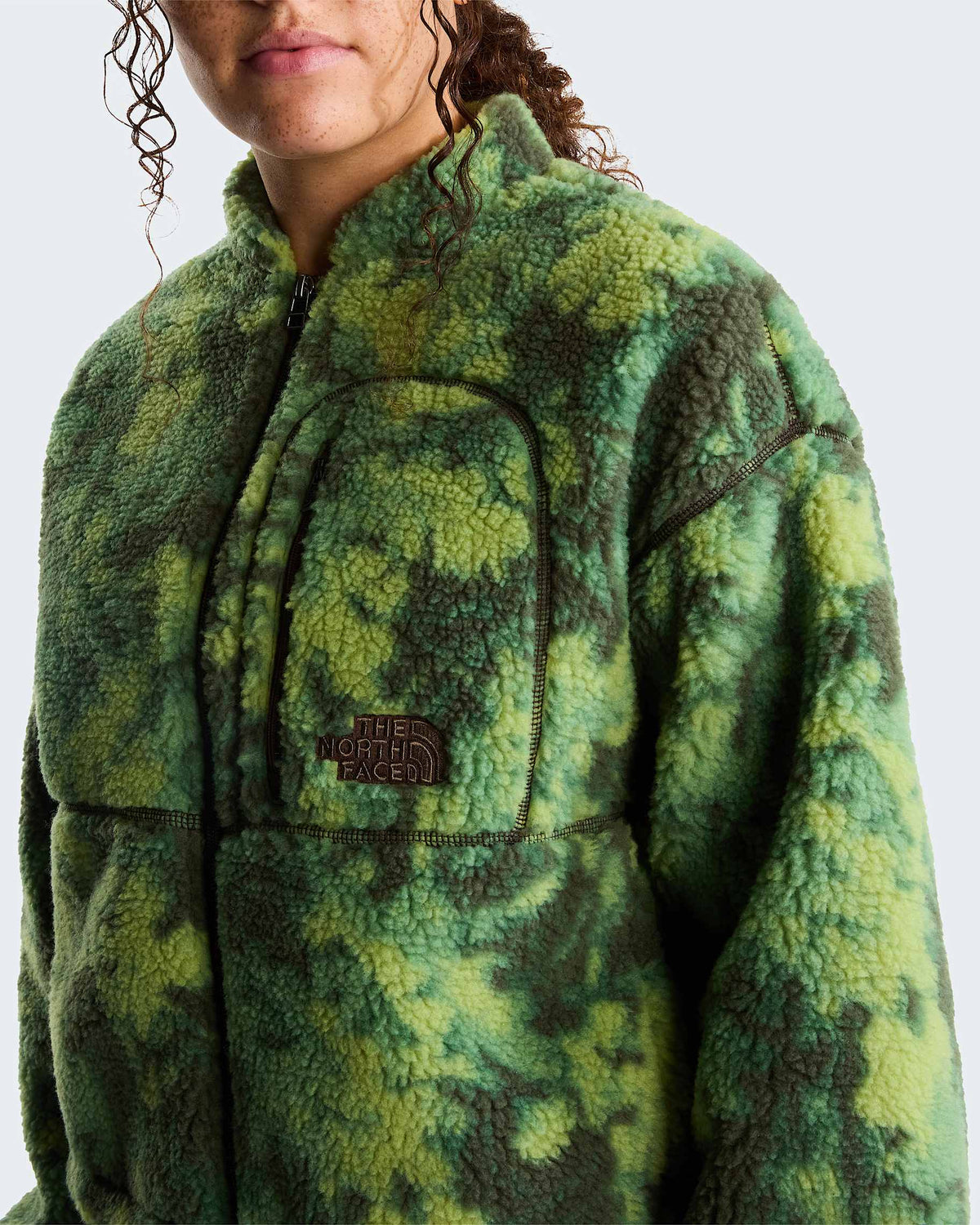 THE NORTH FACE W EXTREME PILE 2 FULL ZIP JACKET PRINT