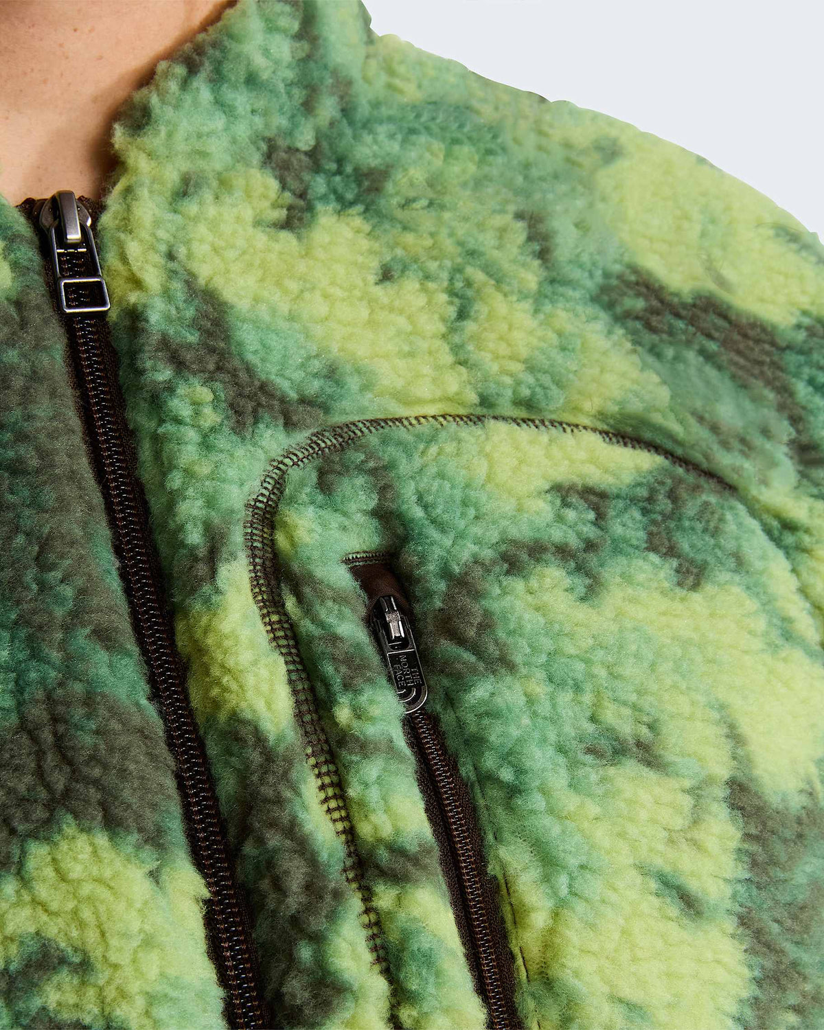 THE NORTH FACE W EXTREME PILE 2 FULL ZIP JACKET PRINT