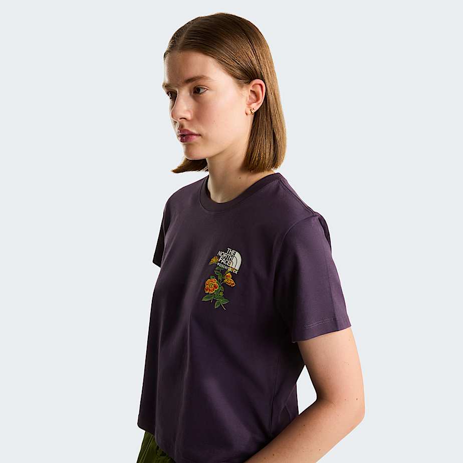 THE NORTH FACE W FLORA EMBRO REGULAR SST - GRAPHIC