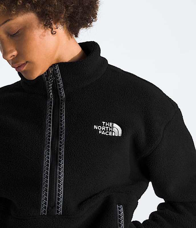 THE NORTH FACE W TNF FLEESKI 1/4 ZIP PULLOVER