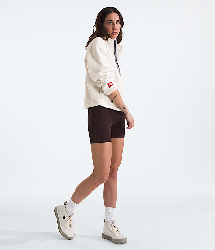 THE NORTH FACE W FLEESKI 1/4 ZIP PULLOVER