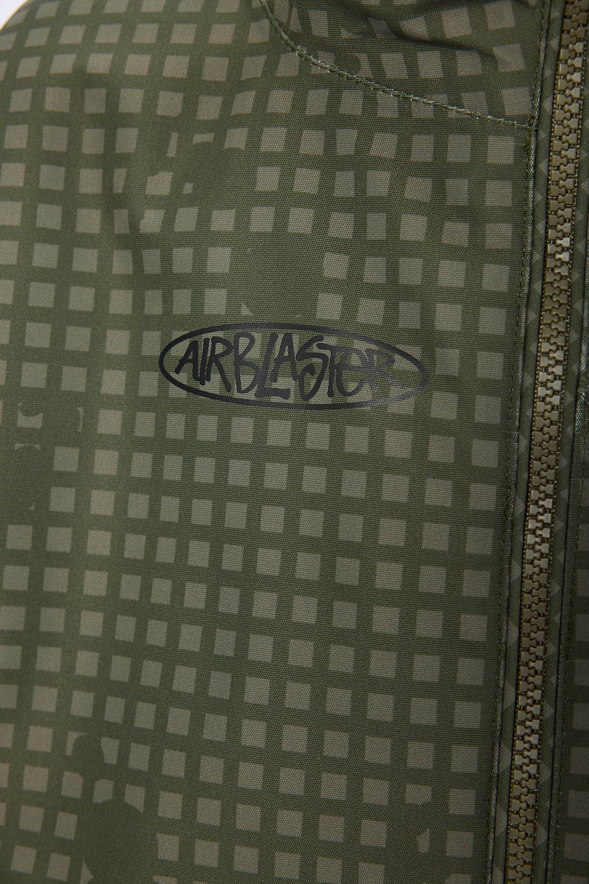 AIRBLASTER Y ACCESS JACKET OLIVE GRID