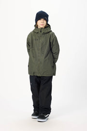 AIRBLASTER Y ACCESS JACKET OLIVE GRID