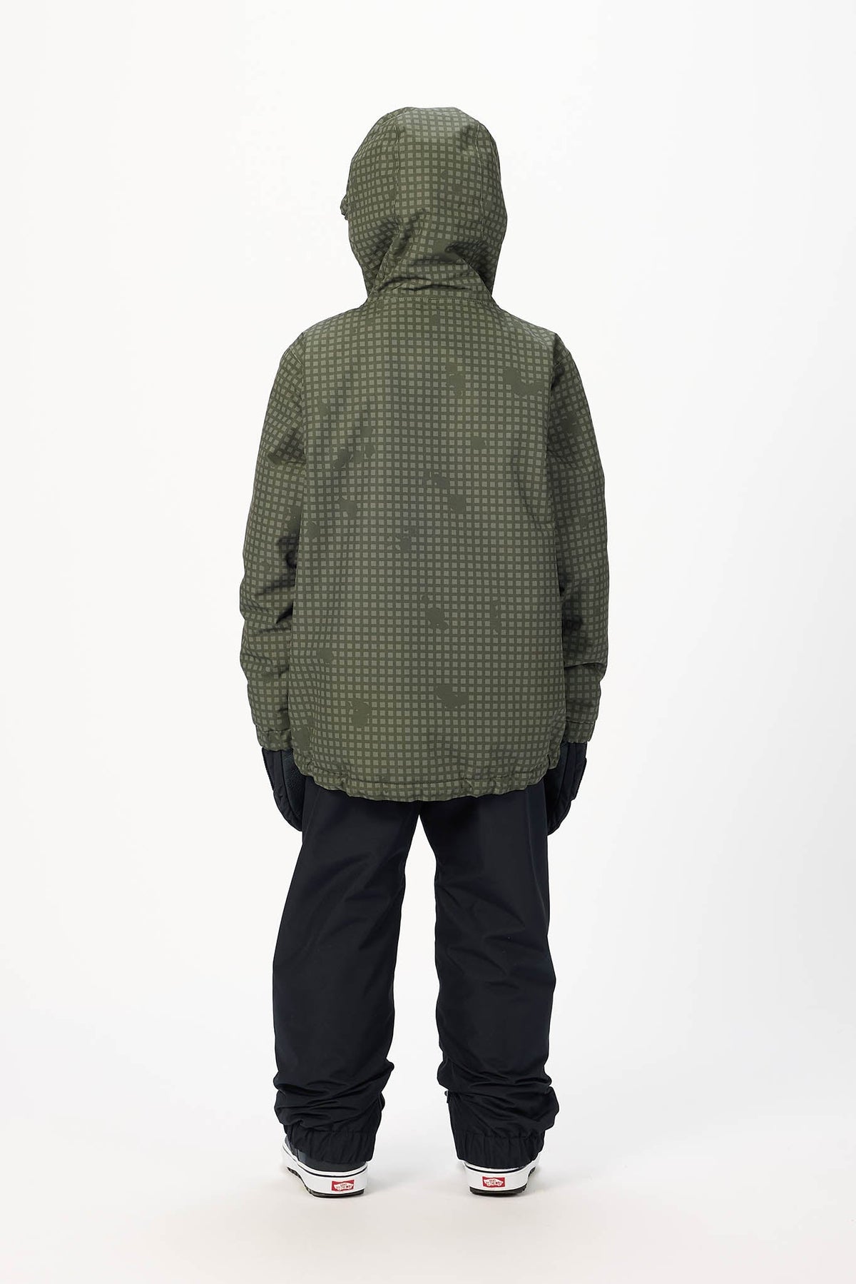 AIRBLASTER Y ACCESS JACKET OLIVE GRID