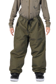 AIRBLASTER Y ACCESS PANT OLIVE GRID