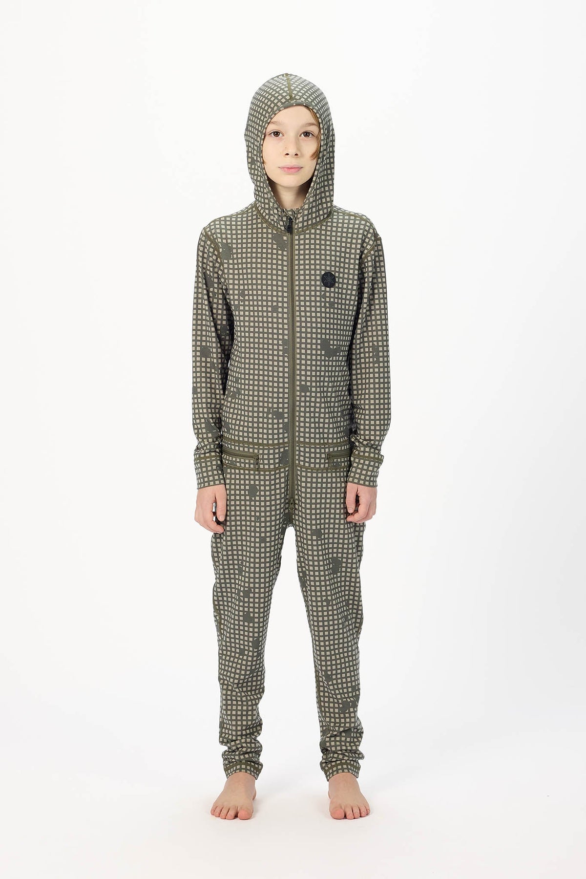 AIRBLASTER Y NINJA SUIT - OLIVE GRID