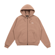 DIME CURSIVE SMALL LOGO ZIP HOODIE
