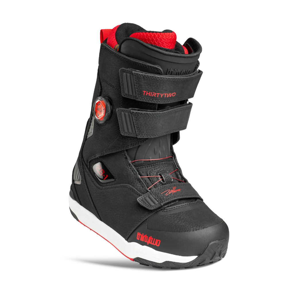 THIRTY TWO TM-1 ZB1 BOA BOOTS 2027 ZEB BLACK/RED