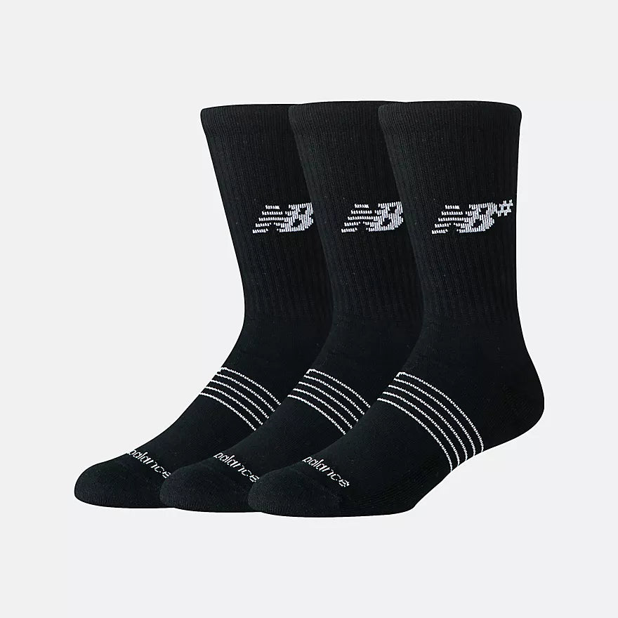 NEW BALANCE ACTIVE NUMERIC 3 PACK SOCKS