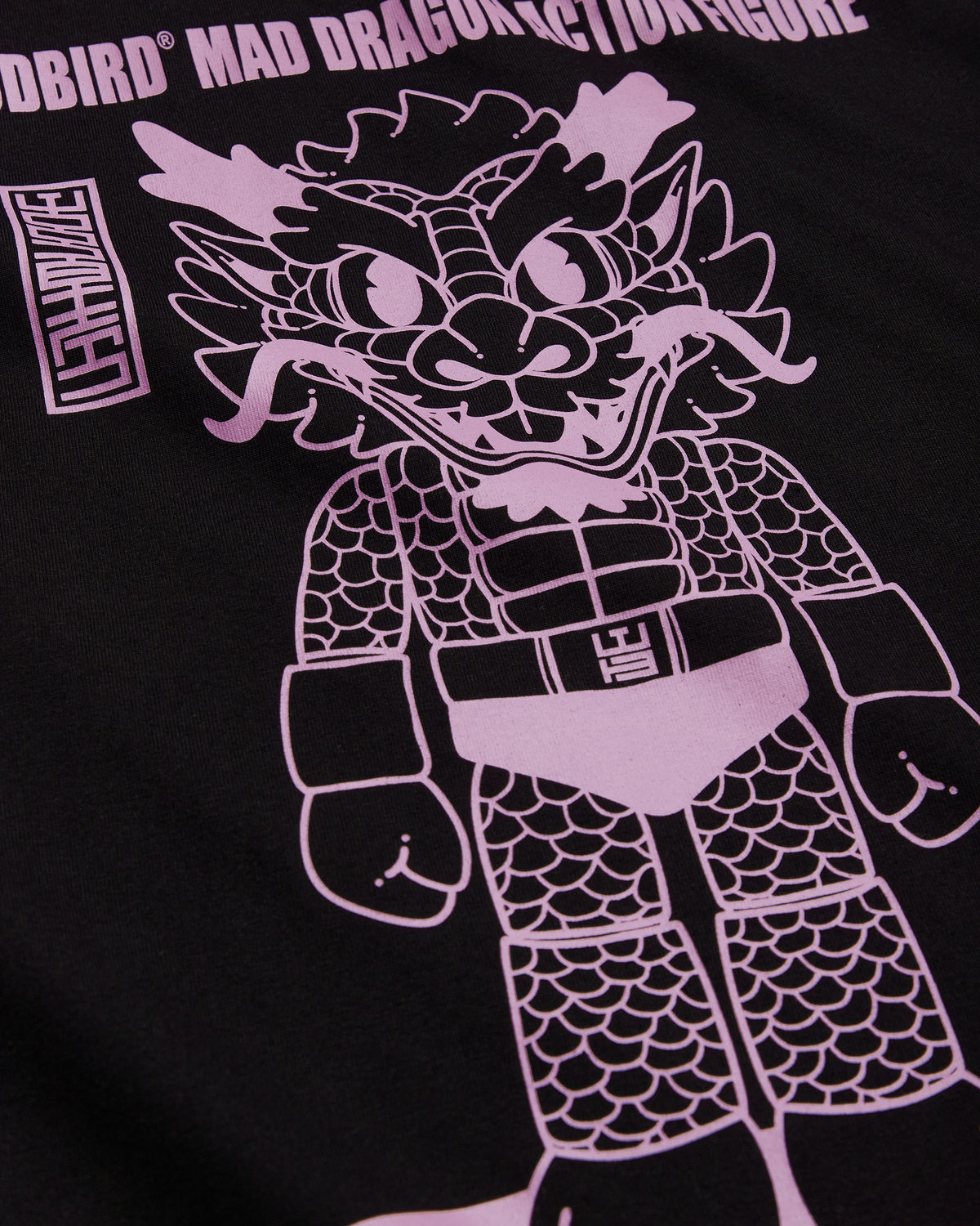 Woodbird Beam Action Tee — noir — photo originale 6