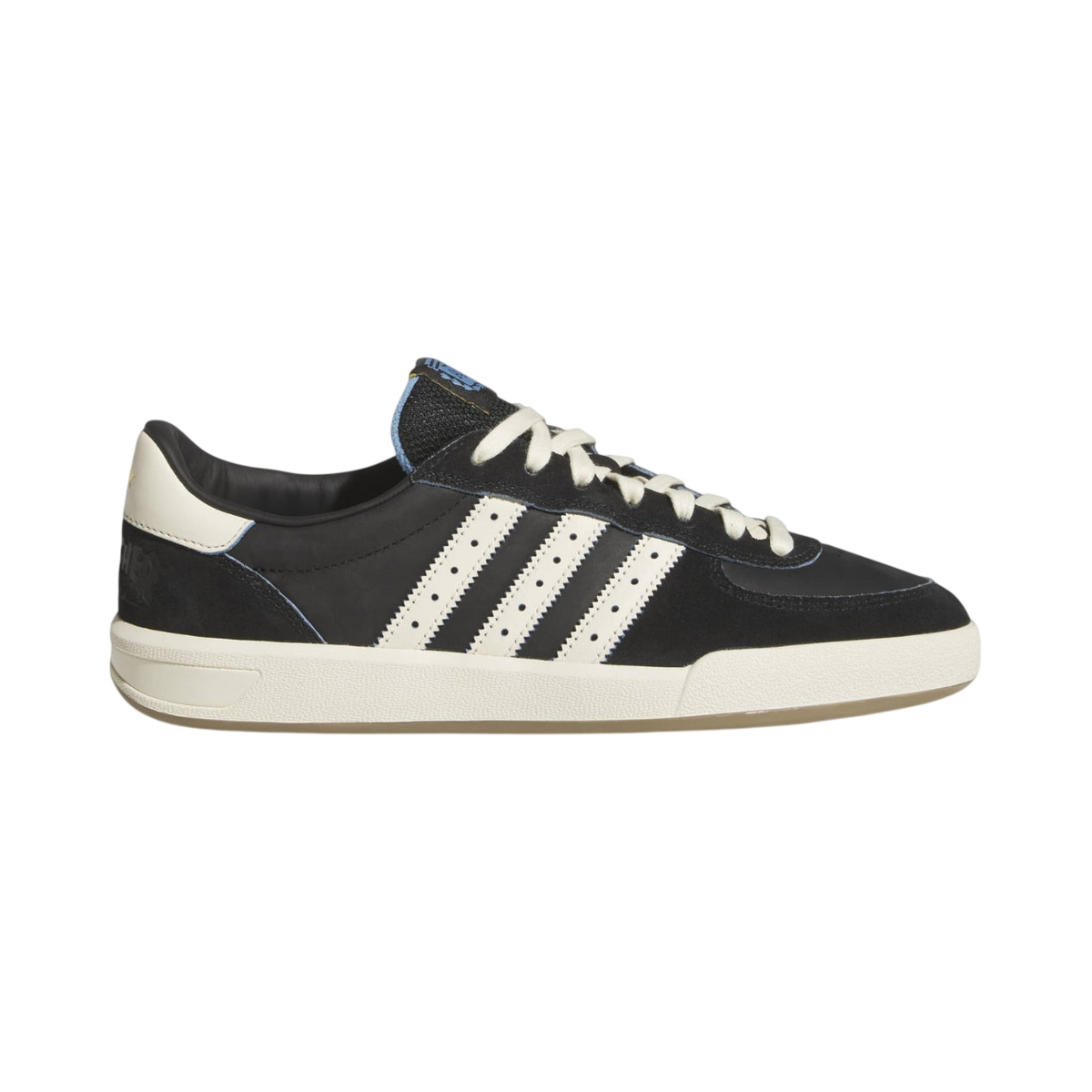 Adidas Glenburn x Thrasher - Core Black / Crew White / Gum5