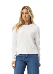 AFENDS W INFERNO RECYCLED KNIT CREW NECK - Boutique Homies