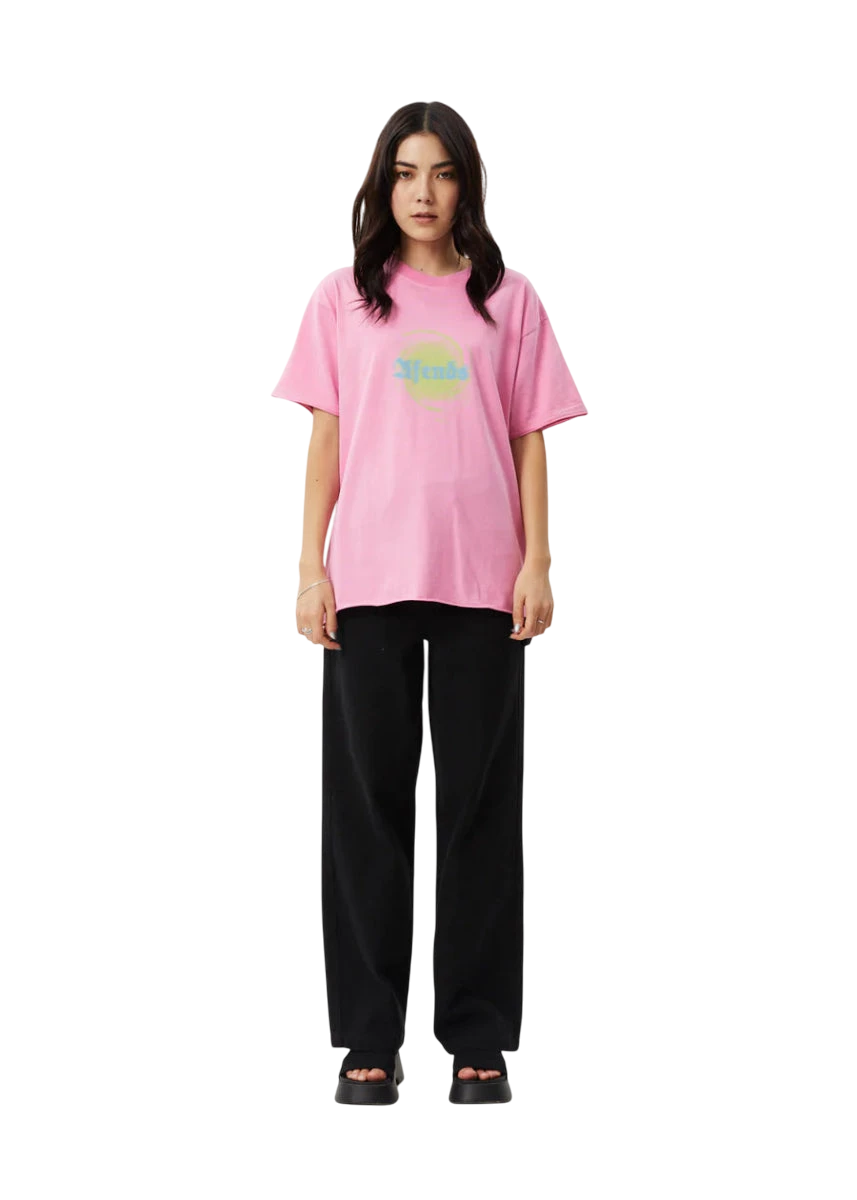 AFENDS W SOLEIL REC OVERSIZED TEE - Boutique Homies