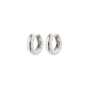 PILGRIM ACAI RECYCLED CHUNKY HUGGIE HOOP EARRINGS