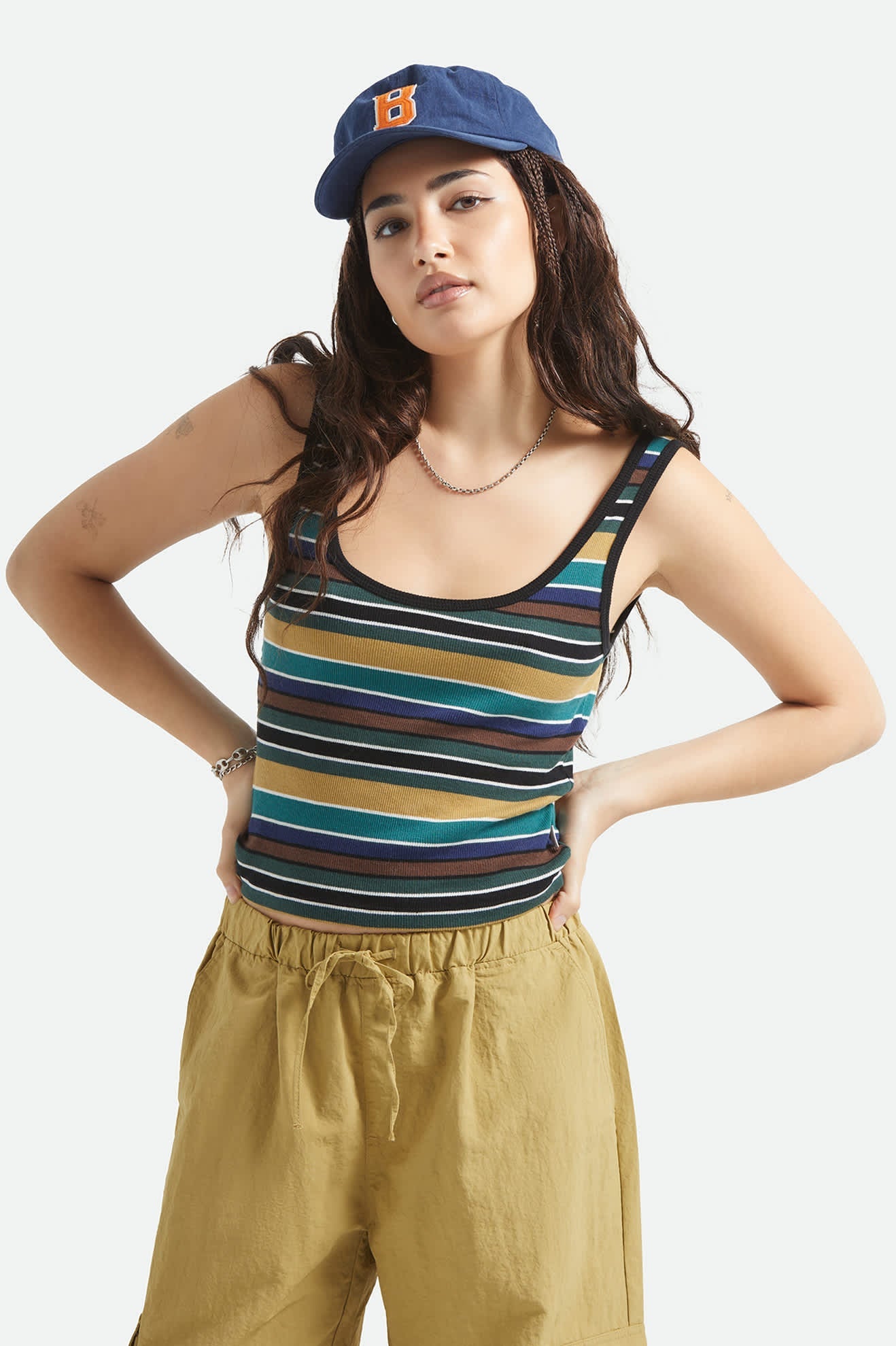 BRIXTON W RINGER ORGANIC A-TANK