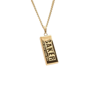 BAKER GOLD BAR NECKLACE - Boutique Homies