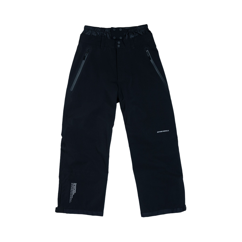 Beyond Medals Omni Pants Black — de face, à plat