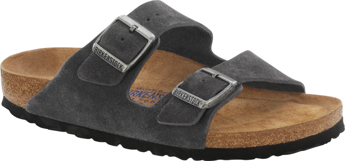 BIRKENSTOCK ARIZONA SOFT FOOTBED NARROW SUEDE - Boutique Homies