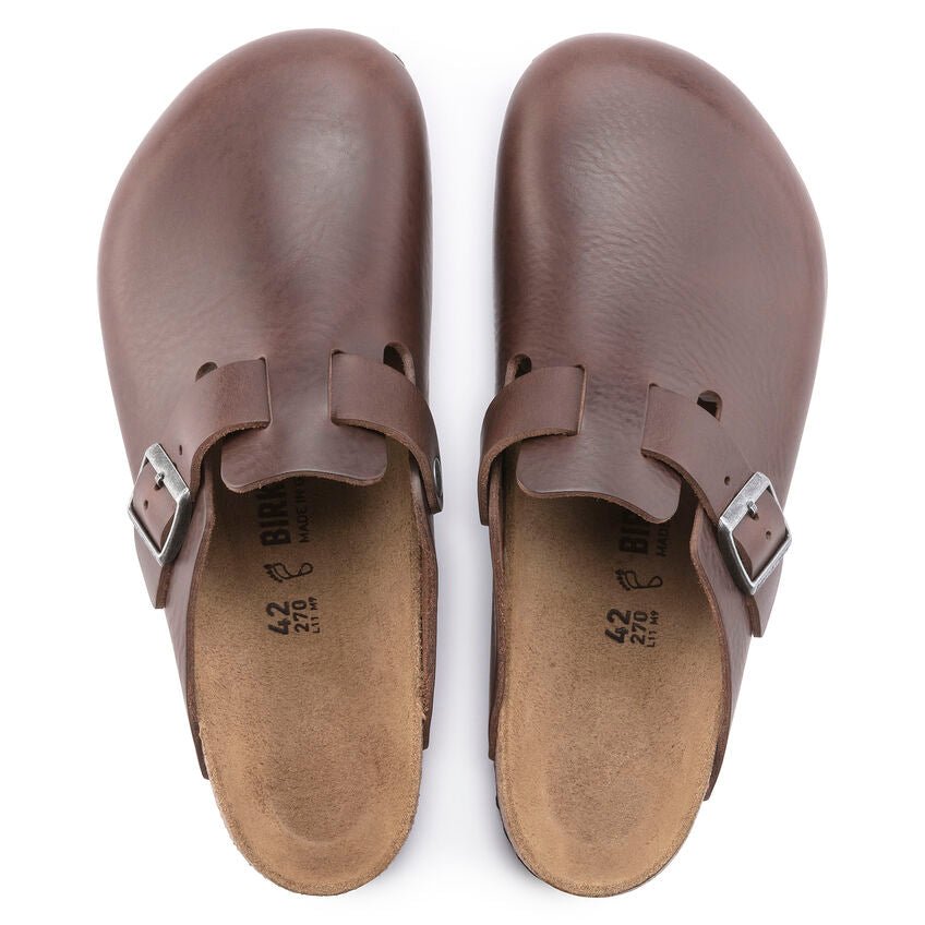 BIRKENSTOCK BOSTON GRIP REGULAR LEATHER - Boutique Homies