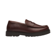 Mocassin Birkenstock Highwood Loafer en cuir Carafe, vue de profil avec le bout vers la droite