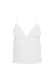 GIRL CRUSH W COTTON EMBROIDED TRIANGLE CAMI