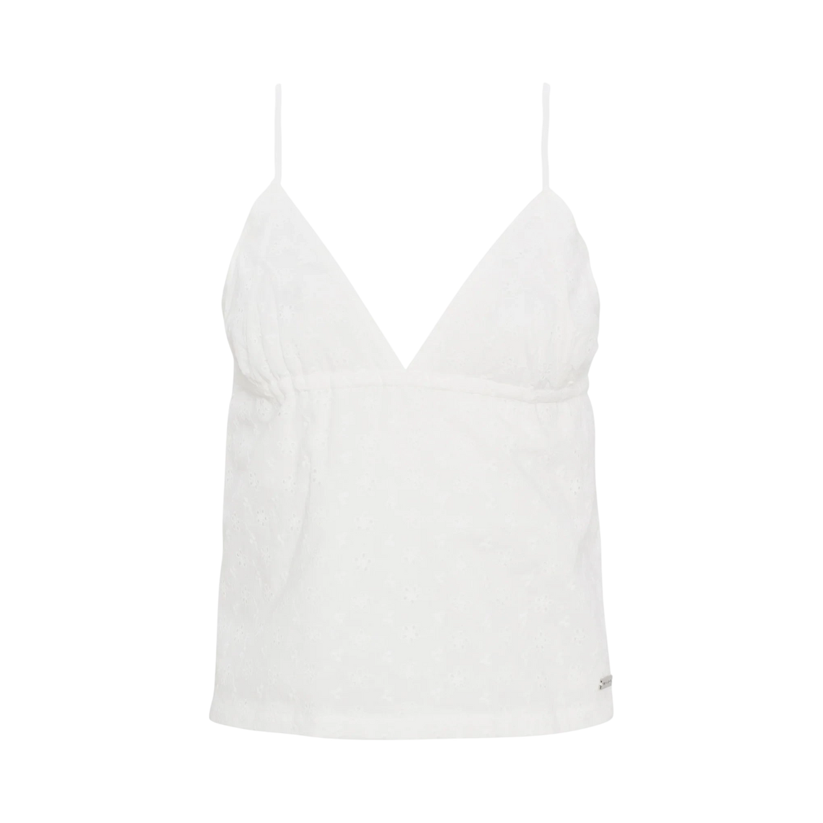 GIRL CRUSH W COTTON EMBROIDED TRIANGLE CAMI