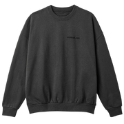 BRIXTON M EMBROIDERED HEAVY WEIGHT CREW - Boutique Homies