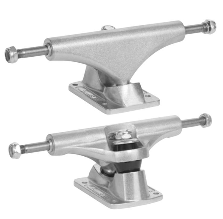 BULLET TRUCKS SILVER 140 2PK - Boutique Homies