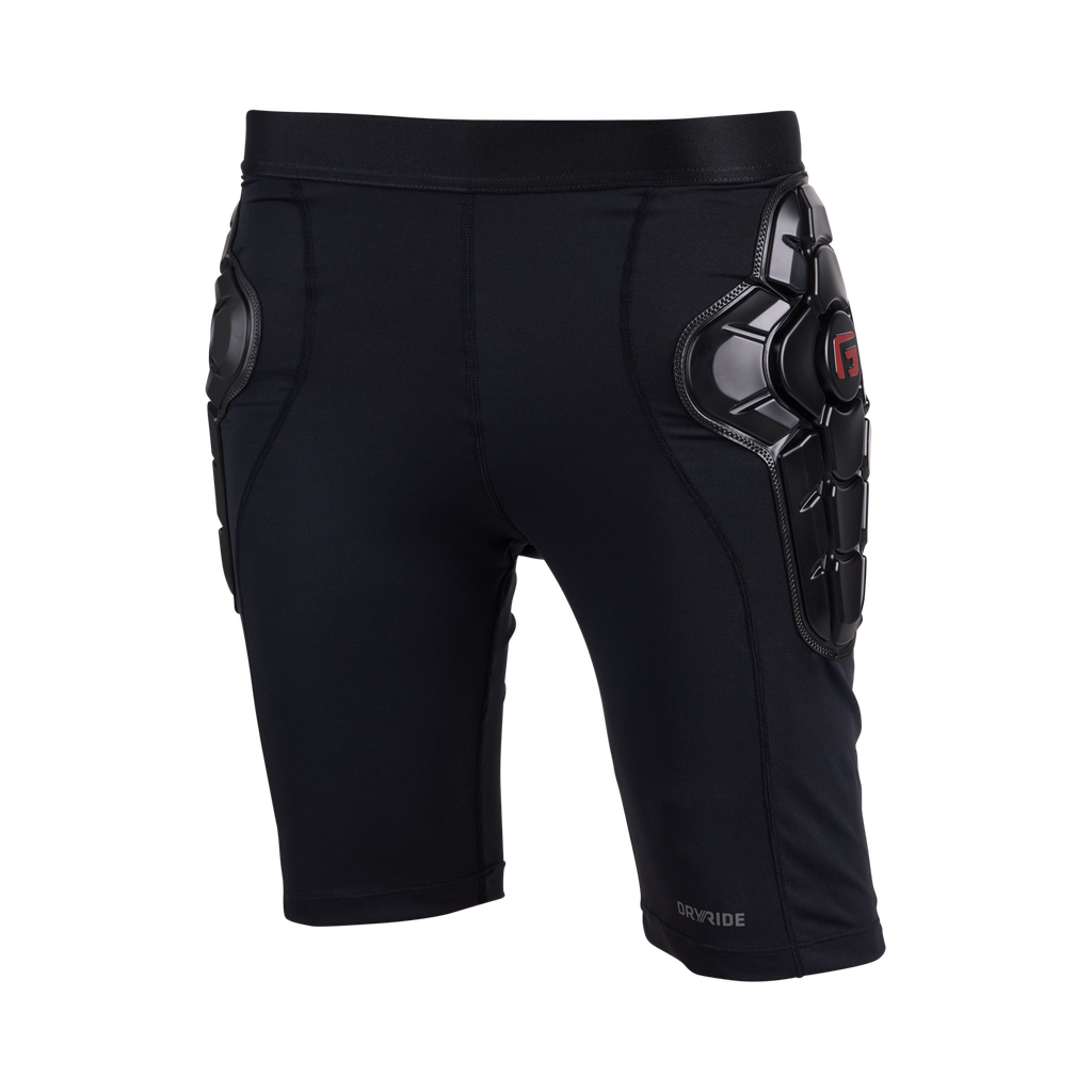Short de protection Burton Impact pour femme, True Black, vue de trois quarts