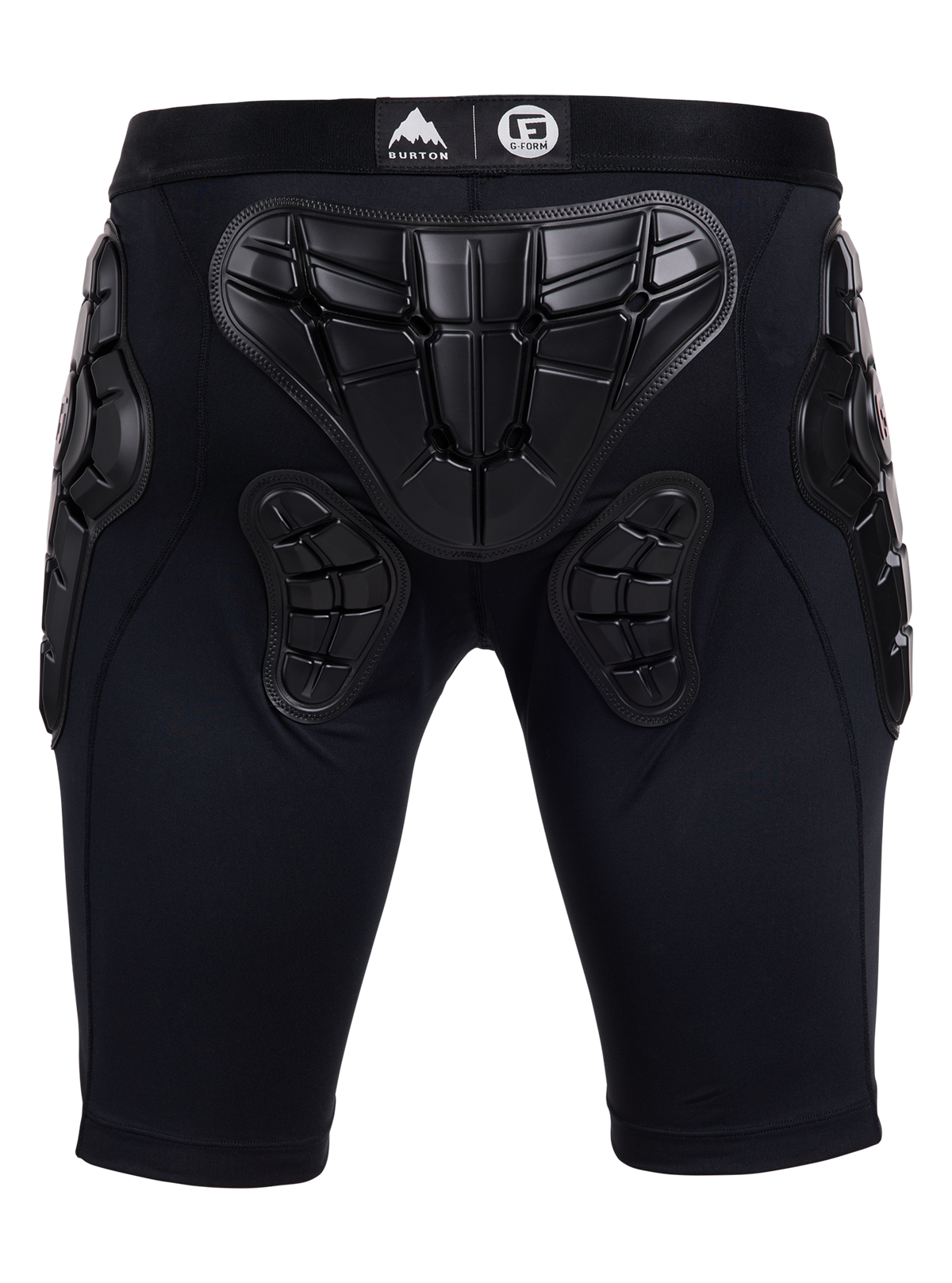 Short de protection Burton Impact pour homme, True Black, vue arrière