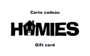 Carte-cadeau Boutiques Homies - Boutique Homies