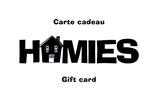 Carte-cadeau Boutiques Homies - Boutique Homies