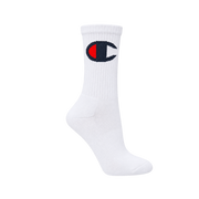 CHAMPION LIFE W P1 BIG C LOGO CREW SOCK - flat lay